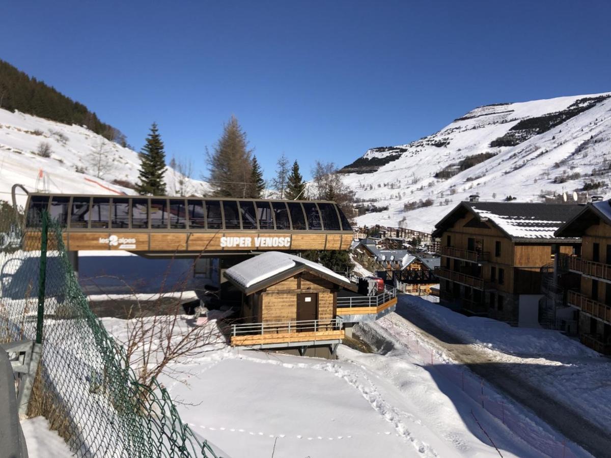 Appartement Vue Imprenable Avec Emplacement Ideal Les Deux Alpes Dış mekan fotoğraf