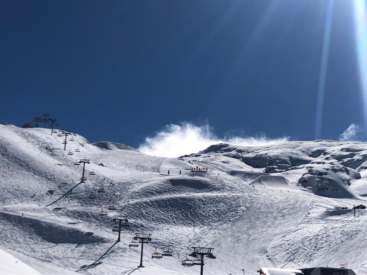 Appartement Vue Imprenable Avec Emplacement Ideal Les Deux Alpes Dış mekan fotoğraf